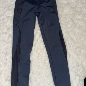 Old Navy Navy and Black Leggings